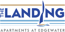 Logo for The Landing Apartments at Edgewater